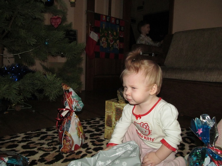 Первый новый год нашей