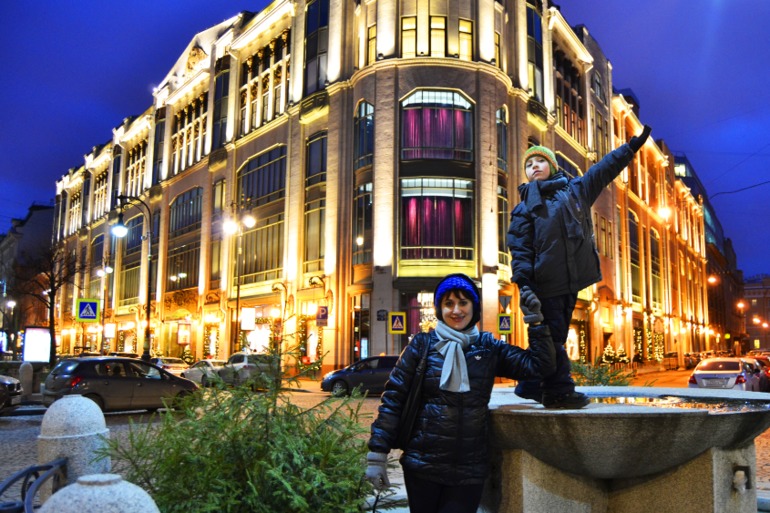 Короткие новогодние деньки в Петербурге