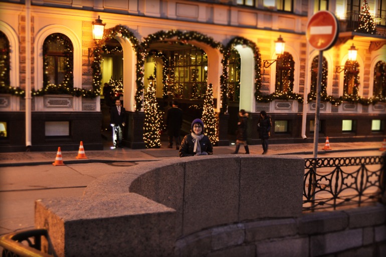 Короткие новогодние деньки в Петербурге