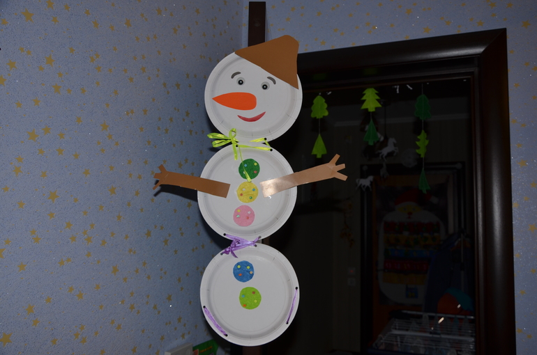 И наша поделка в сад