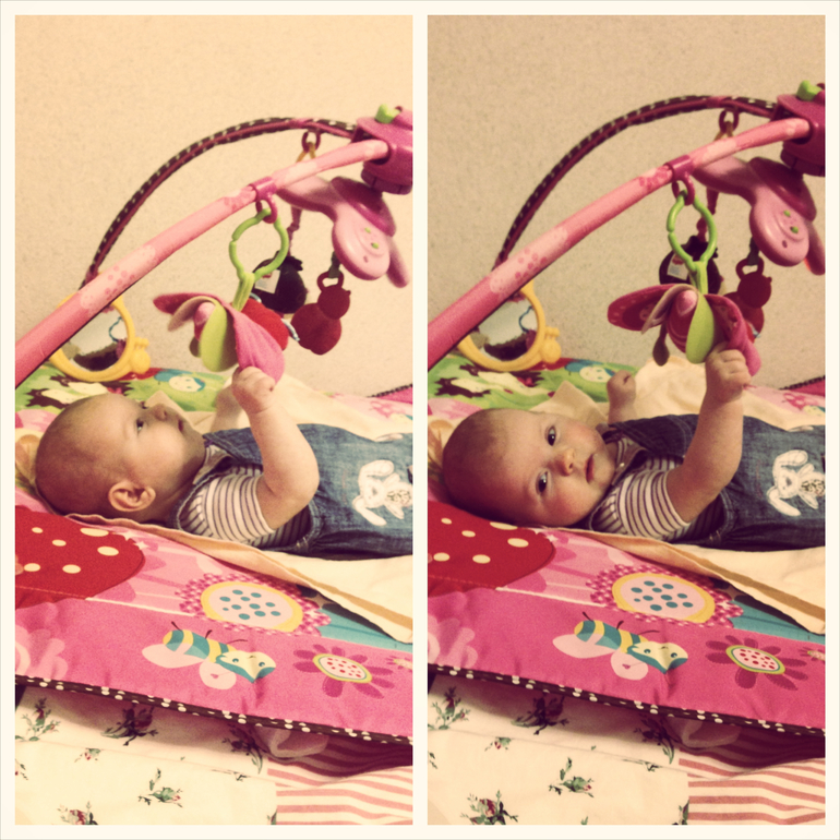 Кирочка и её третий месяц!