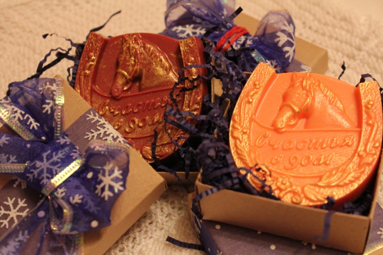 мыльные подарки на новый год