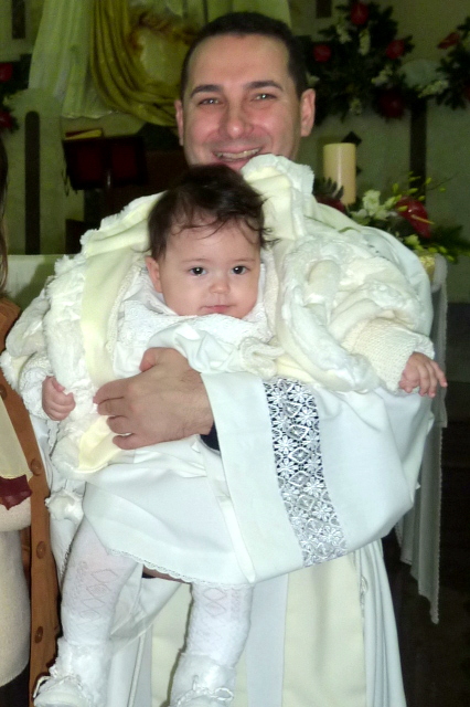 Крестины моей дочки Федерики Ксении