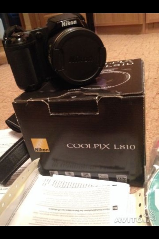 Продам фотоаппарат Nikon coolpix l810 5 тыс. руб