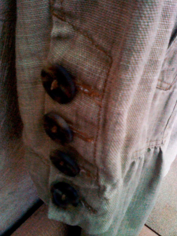 Тренч,лен 100%,р.44(46) Benetton.1000рублей,регион ,почта