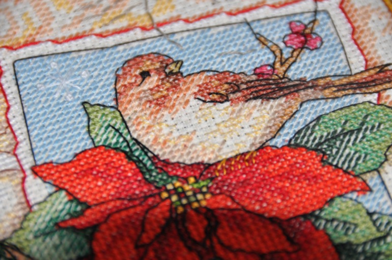 Рождественская птичка