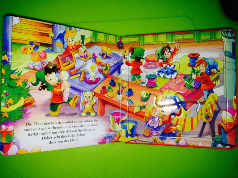 Немецкие книги паззлы.