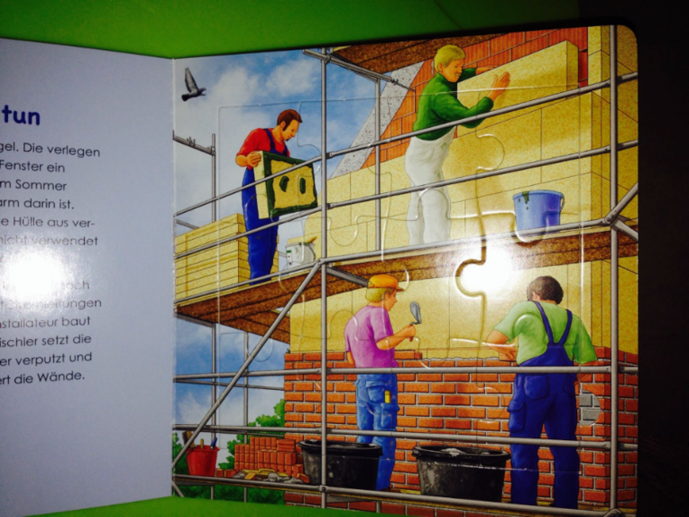 Немецкие книги паззлы.