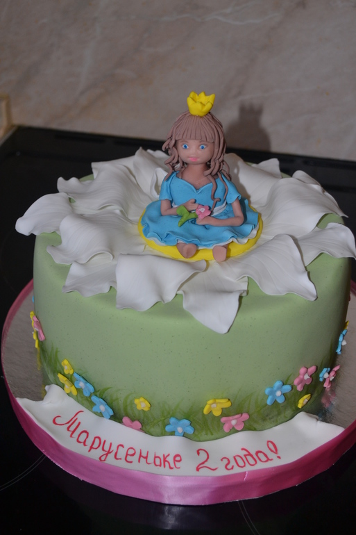 Торт с принцессой