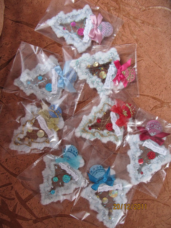 Открытка-игрушка на елку!