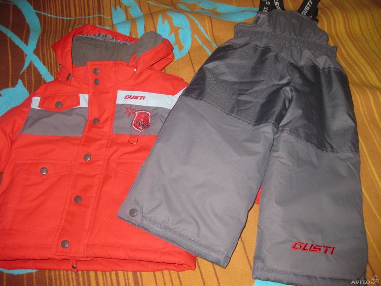 Зимний комплект Gusti новый