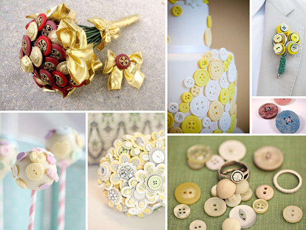 Свадьба в море пуговиц: каким может быть праздник!