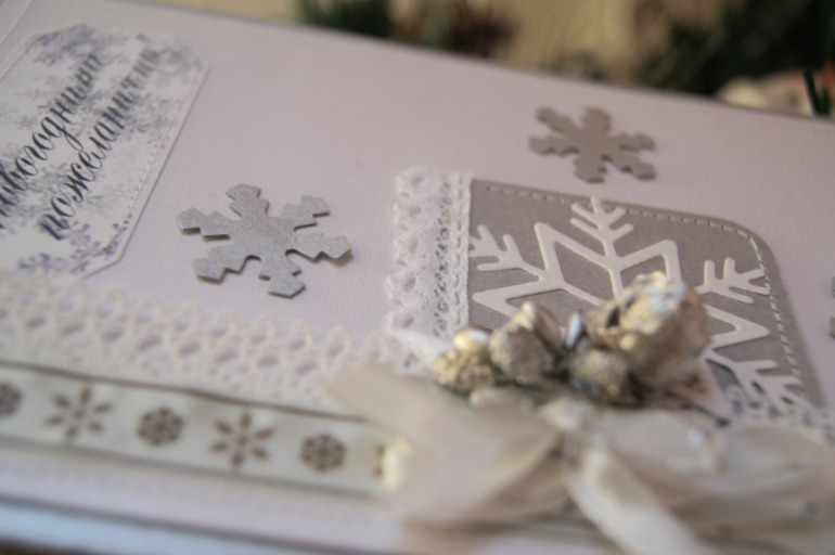 Одни из моих новогодних открыточек:)