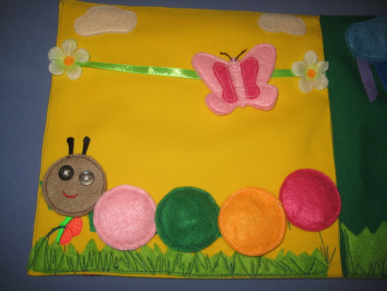 Книжка развивашка, мини версия)