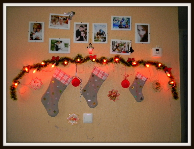 Рождественская вышивка