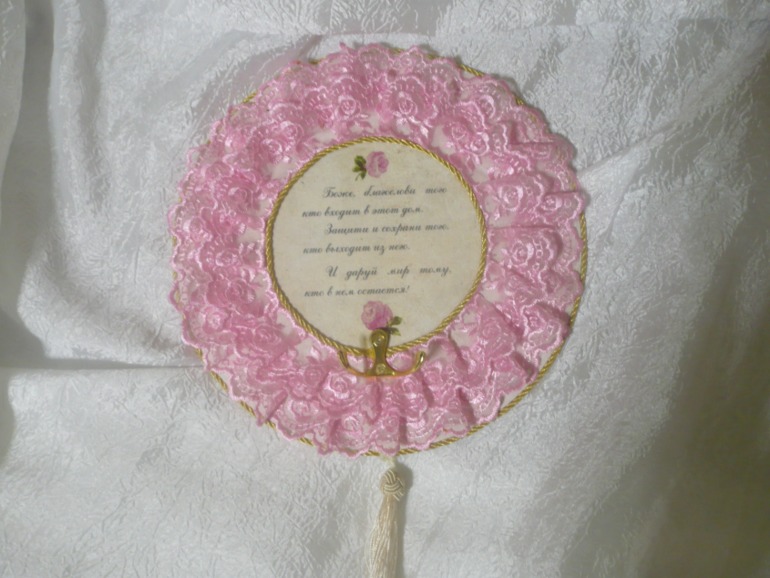 Набор: топиарий + ключница в стиле Шебби шик