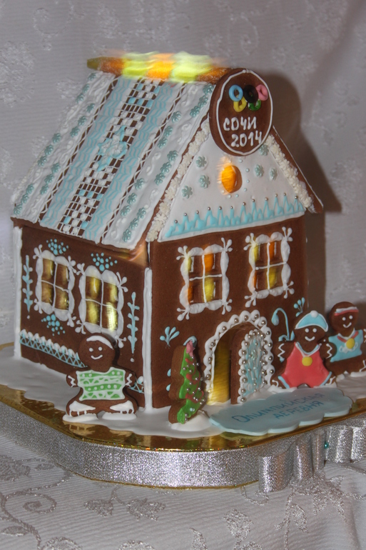 Ароматные пряничные домики на заказ