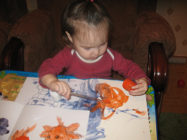 Раскрашиваем.