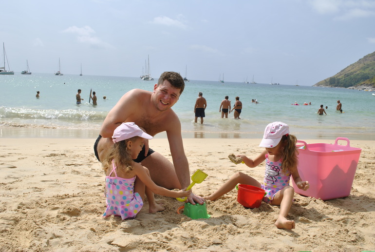 Пляж Найхарн (4.01.14)