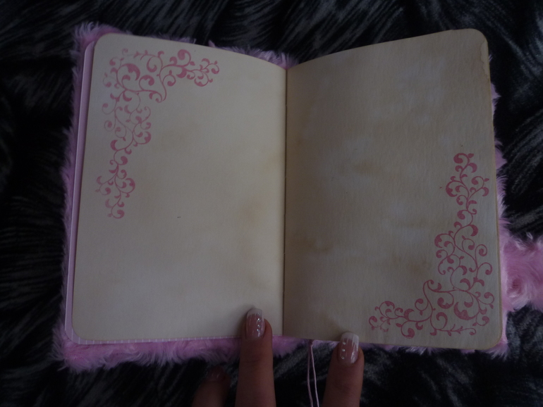 Пушистенький-мохнателький блокнотик