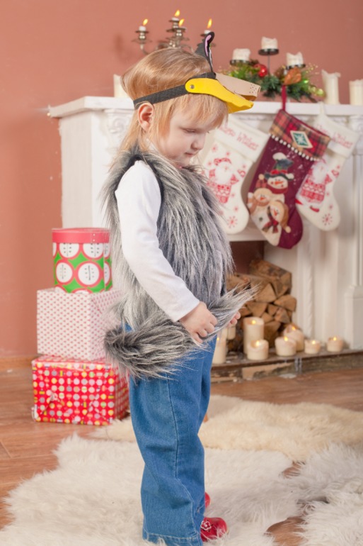 Новогодняя фотосессия. Красная шапочка и другие...