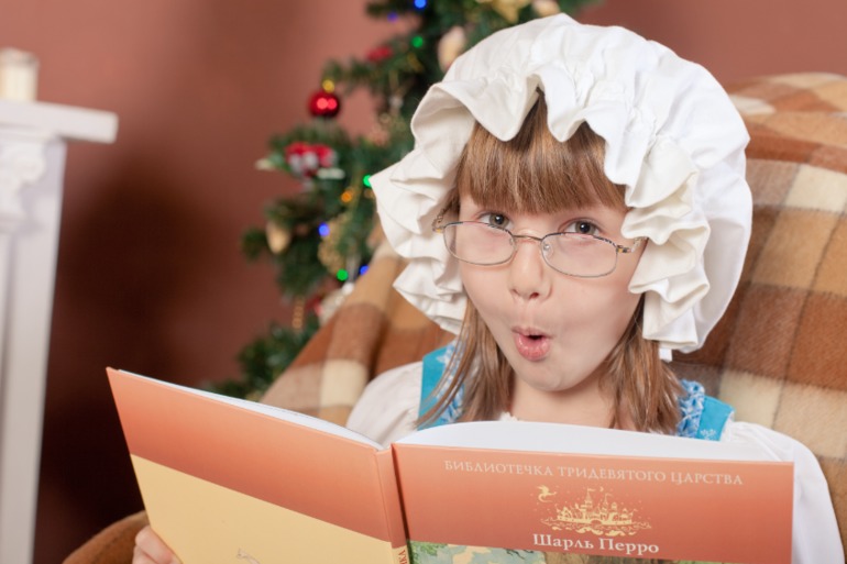 Новогодняя фотосессия. Красная шапочка и другие...