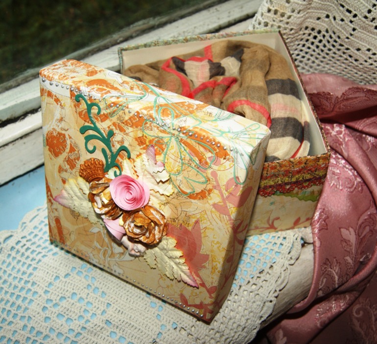 Коробочка для подарка. Впервые заказали мне коробочку....