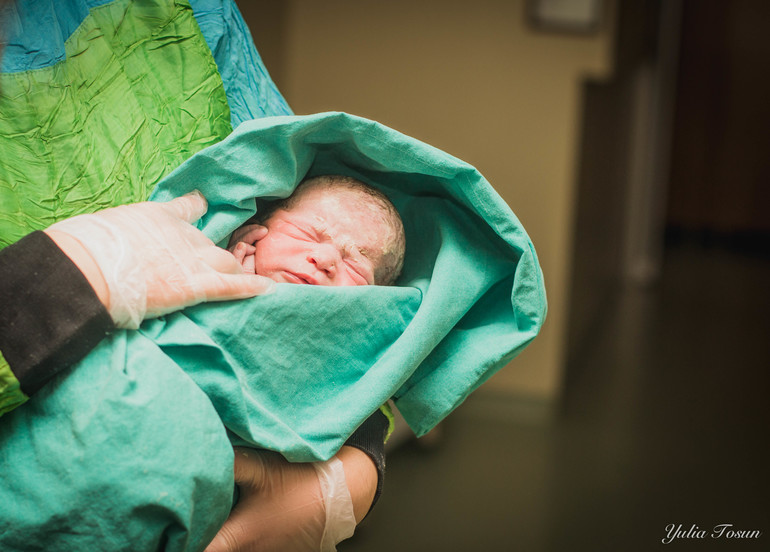 Фотосесия родождения ребенка