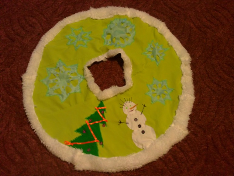 Круг под ёлку