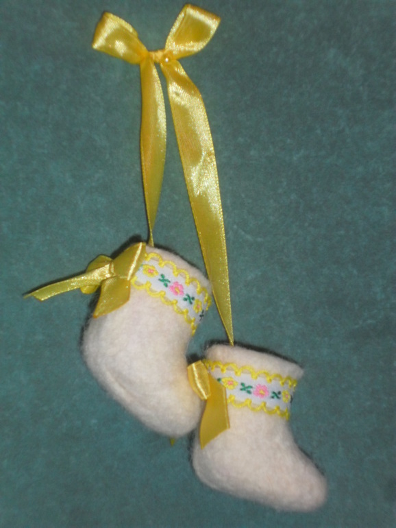Сувенирные валеночки на новогодний базар