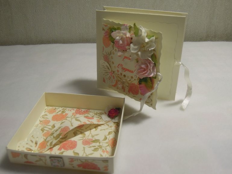 Мои первые коробочки для денежных подарков.