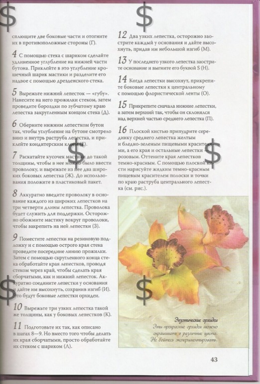 Книжечка с мк по цветам