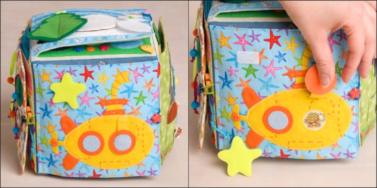 Кубик-развивашка