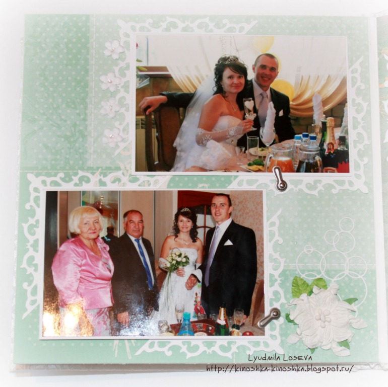 Свадебный альбом "Счастливая семья" с фото