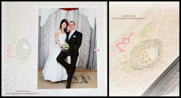 Свадебный альбом "Счастливая семья" с фото