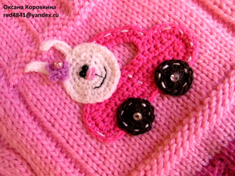 свитерок ЗАЙКИНЫ прогулки)