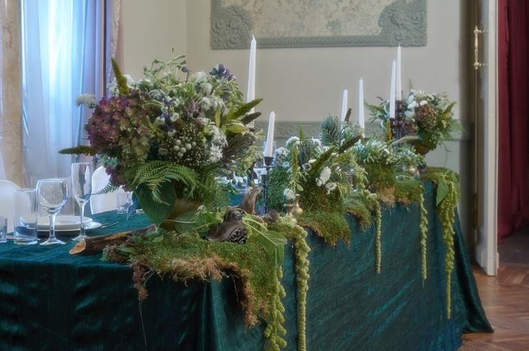 Волшебная лесная свадьба по мотивам мультфильма "Ходячий замок Хаула".