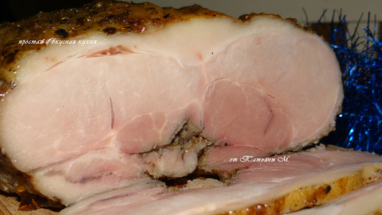 СВИНИНА ПРАЗДНИЧНАЯ пряная с медовым ароматом...)))