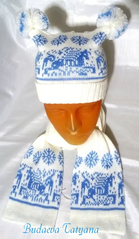 Комплект"Зимние узоры".