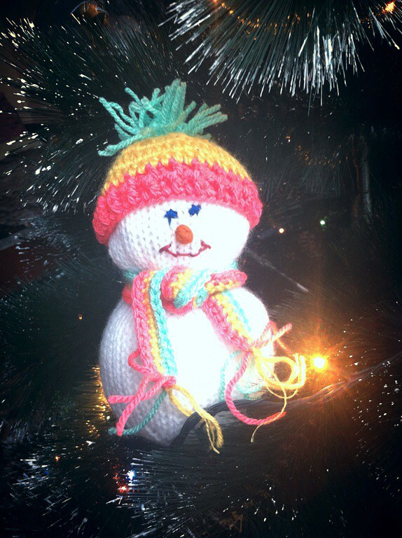 Лошадка и снеговичек