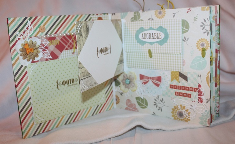 альбом "веселые зверята" для девочки