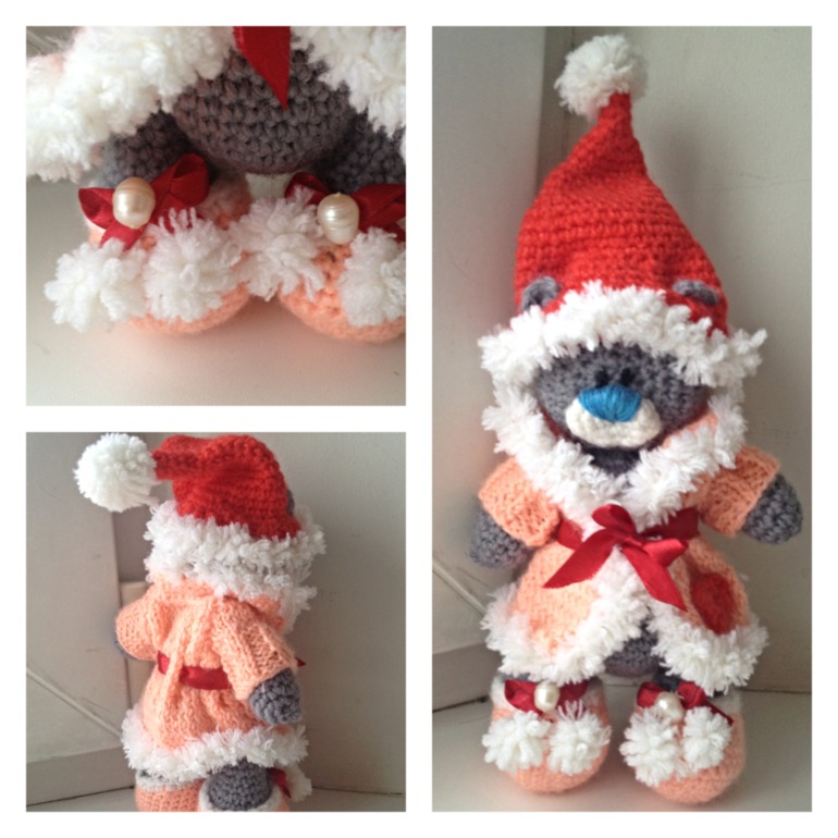 Мои очередные мишки:) в подарок.