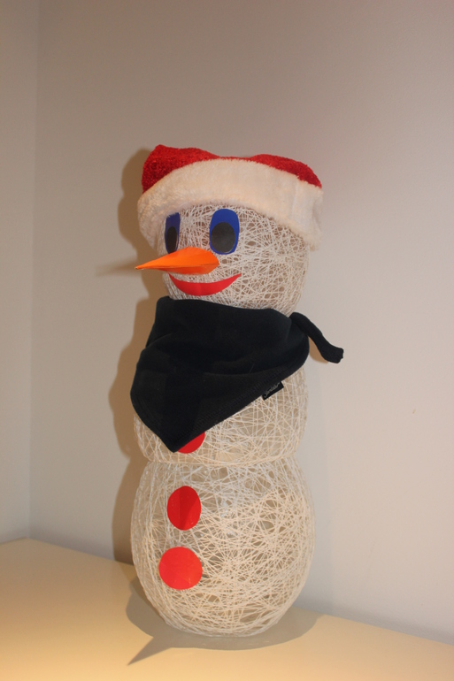 Снеговик в наш новый дом!