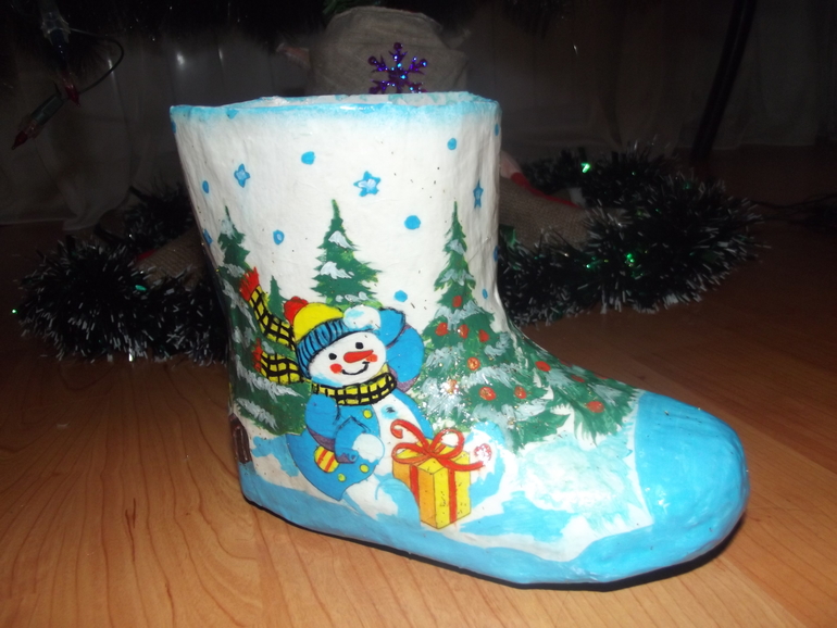 Новогодний сапожок