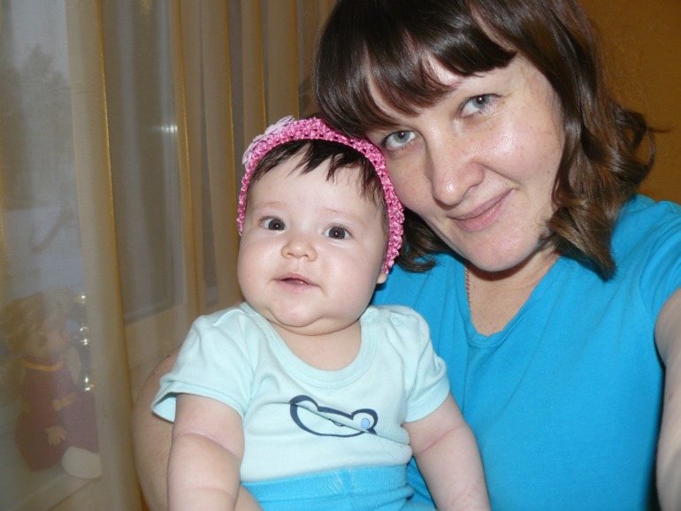 Катюше сегодня 5 месяцев!!!