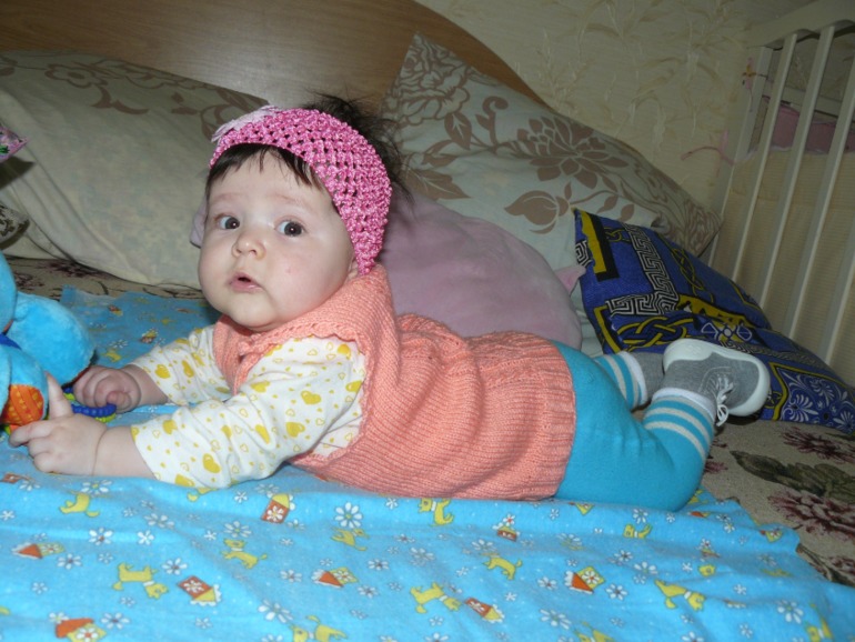 Катюше сегодня 5 месяцев!!!