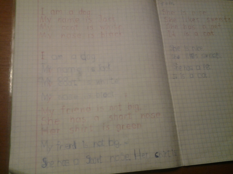 Алисины прописи!