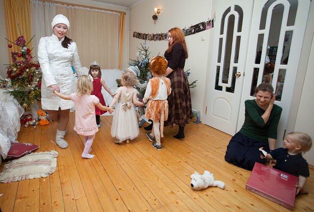 Домашний детский новый год