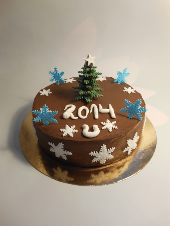 Новогодние без мастики