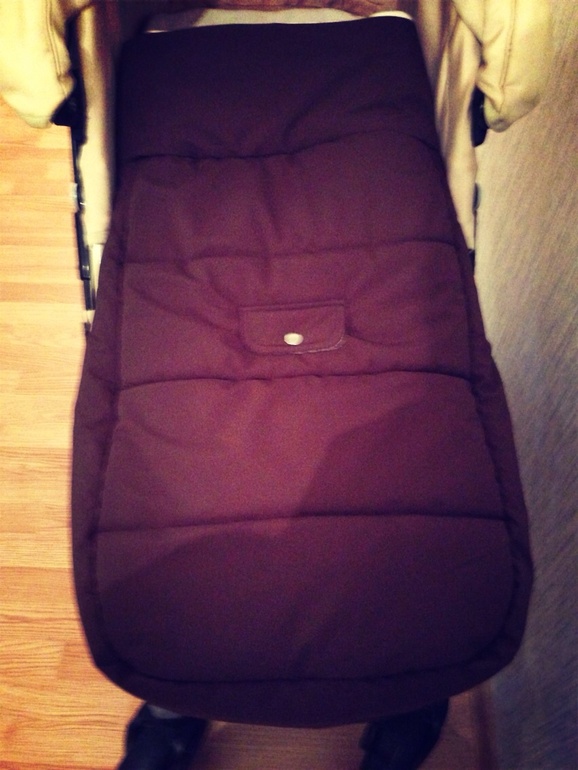 Тюнинг коляски для зимы))